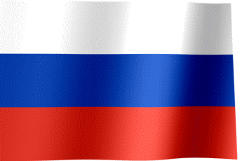 Russian flag - Atlantis center